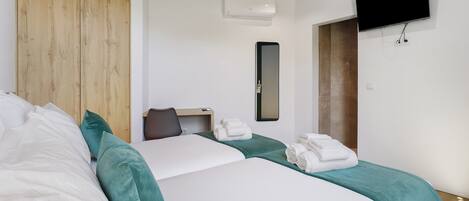 2 間睡房、Wi-Fi、床單