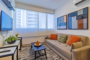 Living area - Beach Class Boa Viagem #2401 - Apt by Carpediem (Recife)