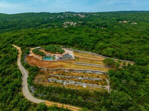 Aerial view - Villa Mare (Vrbnik)