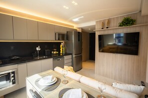Private kitchen - Move #914 - Apartamento Comfort by Carpediem (João Pessoa)