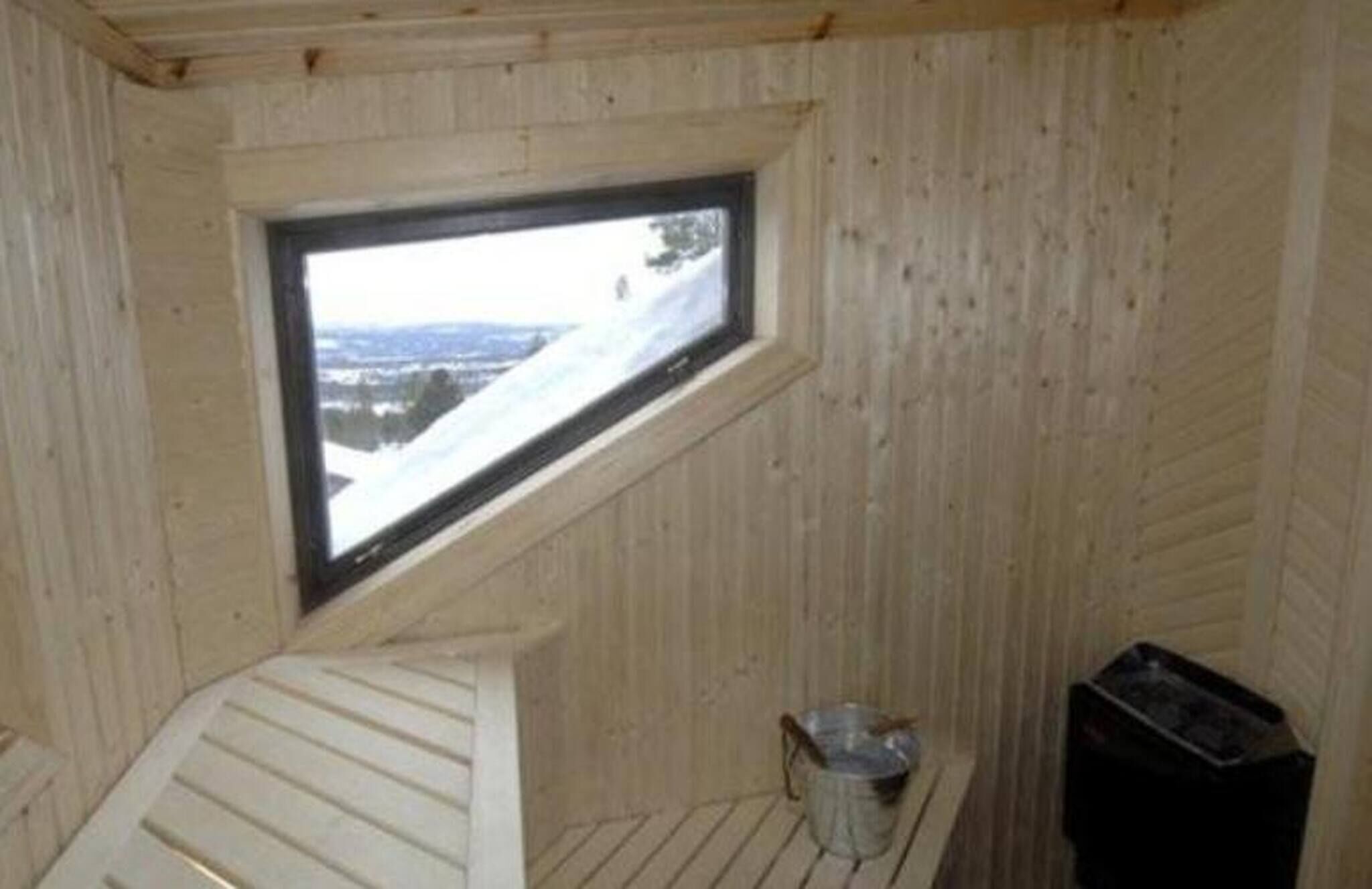 Cabin, 4 Bedrooms, Balcony, Garden View | Sauna