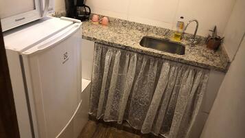 Superior Studio | Private kitchen | Mini-fridge, highchair