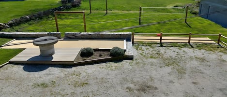 Enceinte de l’hébergement