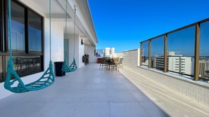 Outdoor dining - Compact Tambau #704 - Apartment By Carpediem (João Pessoa)