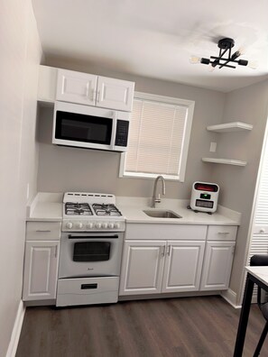 Private kitchen - Cozy 1-bedroom apartment in quaint Seaside Heights (Seaside Heights)