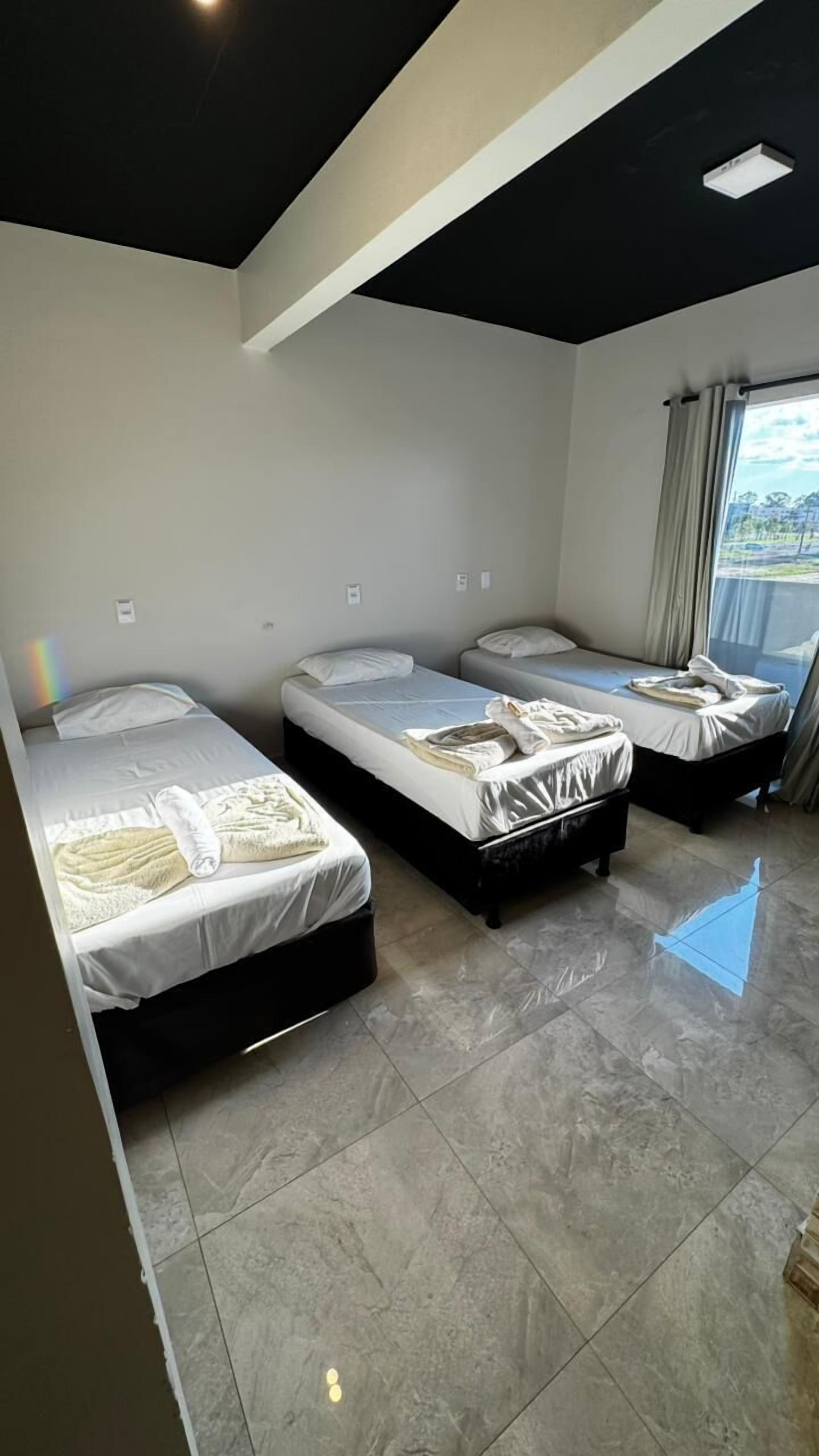 Triple Room, Balcony, City View