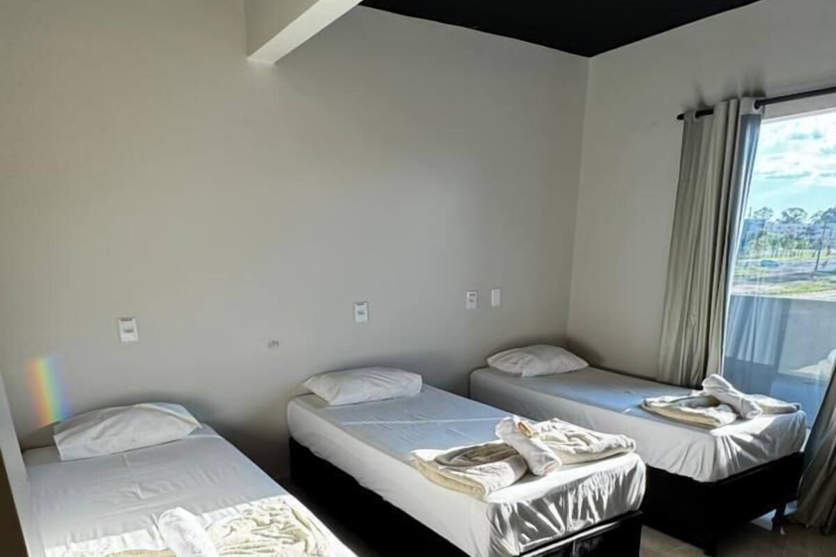 Triple Room, Balcony, City View