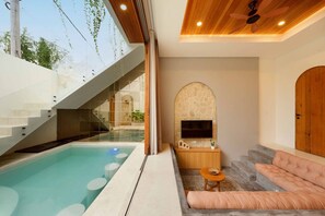 Unclassified image, 3 of 40, button - Modern 1BR Oasis - Sunken Lounge & Near Canggu (Mengwi)