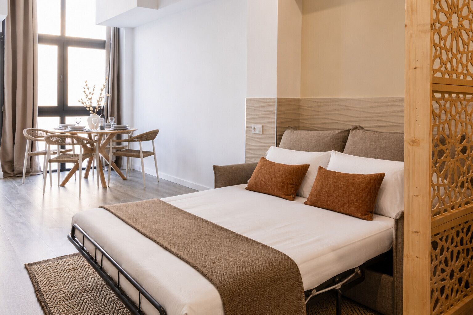 1 bedroom, WiFi (free), bed sheets