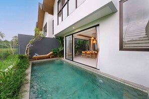 Pool - Private 2BR Oasis, Pool & Ubud Rice Field Edge (Tegallalang)