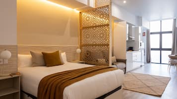 1 chambre, fer et planche à repasser, Wi-Fi gratuit, draps fournis