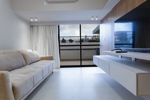 Living area - Tambau #112 - Apartamento Completo by Carpediem (João Pessoa)