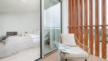 1 Schlafzimmer, Bügeleisen/Bügelbrett, Reisekinderbett, kostenloses WLAN