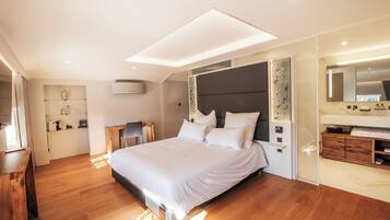 Superior tweepersoonskamer, uitzicht op tuin