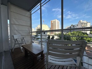 Property grounds - Palermo Soho: Sleek flat with stunning view (Buenos Aires)