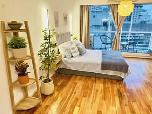 1 bedroom, iron/ironing board, WiFi, bed sheets - Palermo Soho: Scandinavian inspired cozy nest (Buenos Aires)