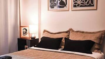 1 habitación, wifi y ropa de cama