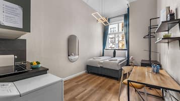 Estúdio standard, 1 cama King | Parte interna