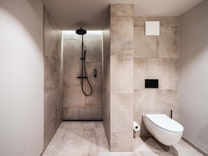 Ducha, artículos de tocador gratuitos, secador de pelo, toallas