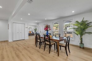 Dining - Family Pool House • Sleeps 8 • Space to Relax (Port Orange)