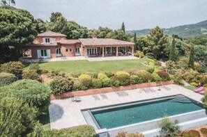 Exterior - Villa swimming pool sea view in Croix-Valmer (La Croix-Valmer)
