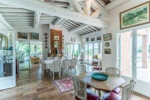 Dining - Villa swimming pool sea view in Croix-Valmer (La Croix-Valmer)