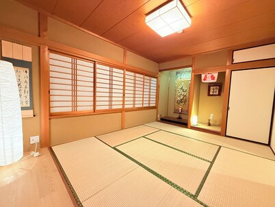 [Kamigyo-ku, Kyoto, Japan｜120 sq.m.｜3 Tatami rooms｜Max. 9 people