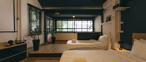 3 室のベッドルーム、WiFi、ベッドシーツ