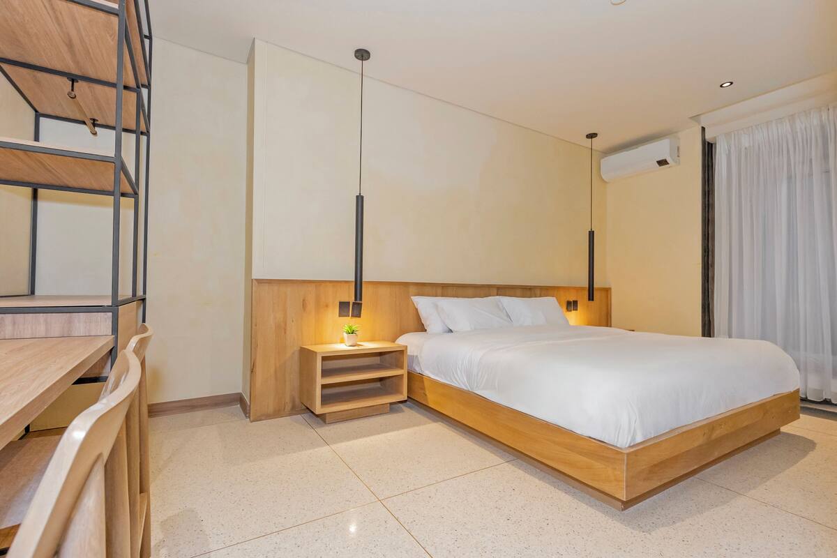 Deluxe-Doppelzimmer | Zimmersafe, kostenloses WLAN