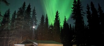 Historic cabin on creek next to Gulkana River perfect for getaway