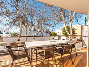 Outdoor dining - Terra Estreita 2 Bedroom Apartment with Pool (Santa Luzia Tavira)