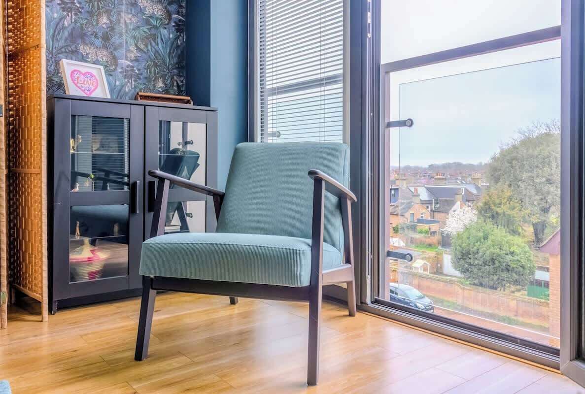 A comfortable space perfect for relaxing.