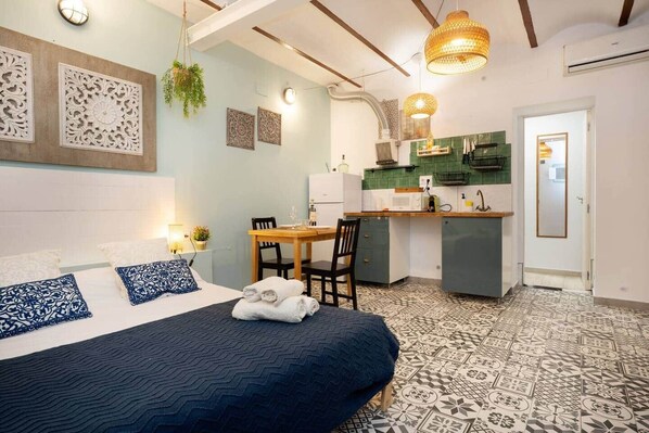1 Schlafzimmer, Bügeleisen/Bügelbrett, kostenloses WLAN, Bettwäsche