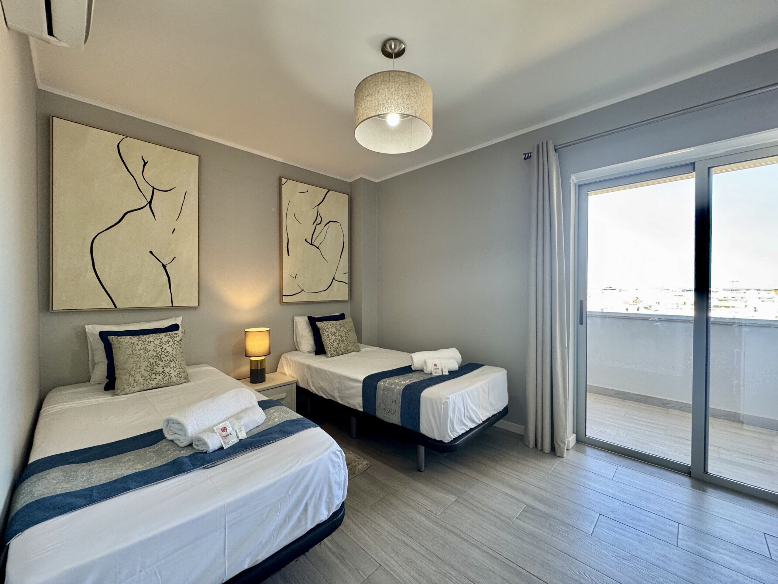 2 Schlafzimmer, Bettwäsche