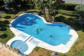 Outdoor pool - Incredible views; Urbanization with Swimming Pool and Paddle Tennis (Benidorm)