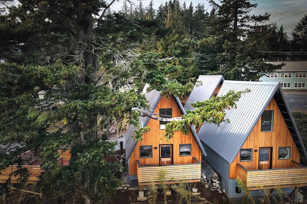 The Return to Stone invites you to imagine your mountain escape. A cozy A-Frame Cabin nestled among the trees, each offering a warm, welcoming retreat where your getaway begins the moment you reserve.