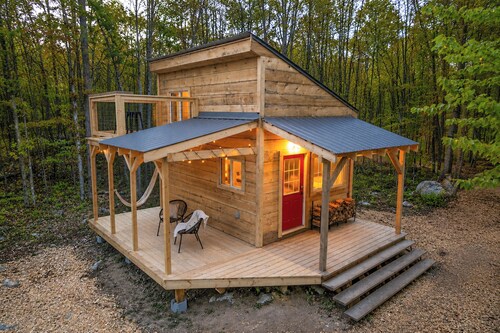 Addys cabin in the trees