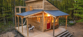 Addys cabin in the trees
