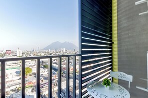 Executive Suite, City View | Balcony view