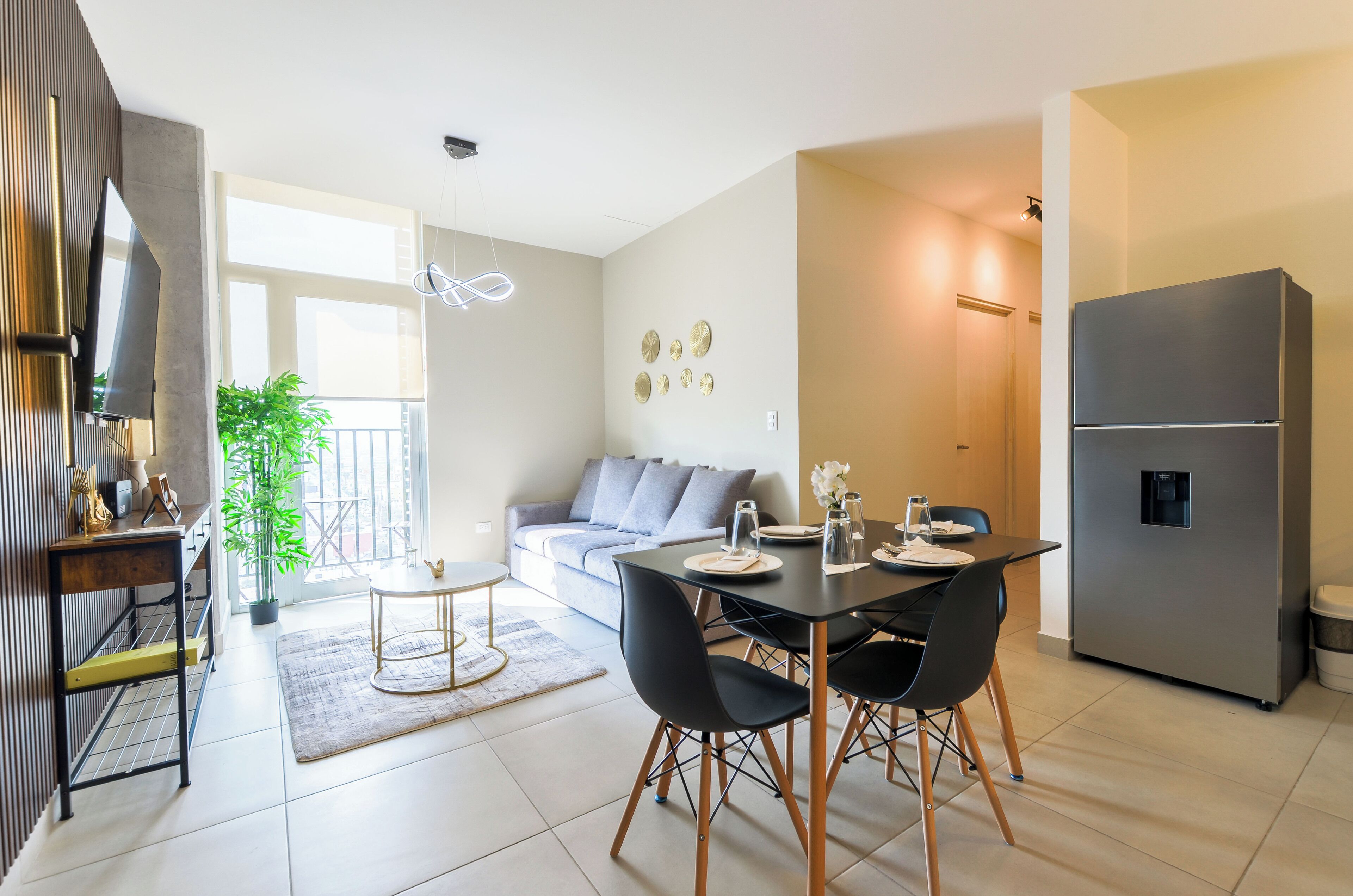 Phòng Suite, quang cảnh thành phố | Khu phòng khách