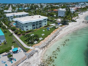 Exterior - Private Beach! Ocean View Condo! Heated Pool! Balcony & Luxury Amenities! (Key Colony Beach)