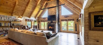 Private Luxury Log Cabin