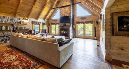 Private Luxury Log Cabin