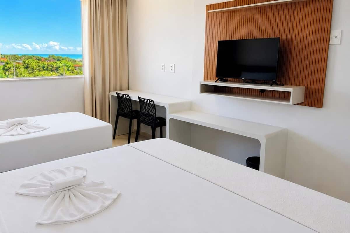 Economy Double Room, Beach View