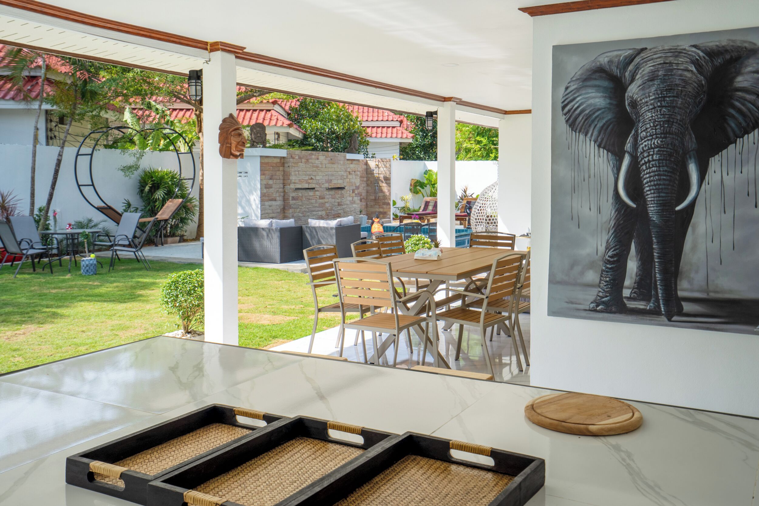 Restaurante al aire libre