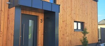 Newly built vacation home near the Geierlay suspension rope bridge