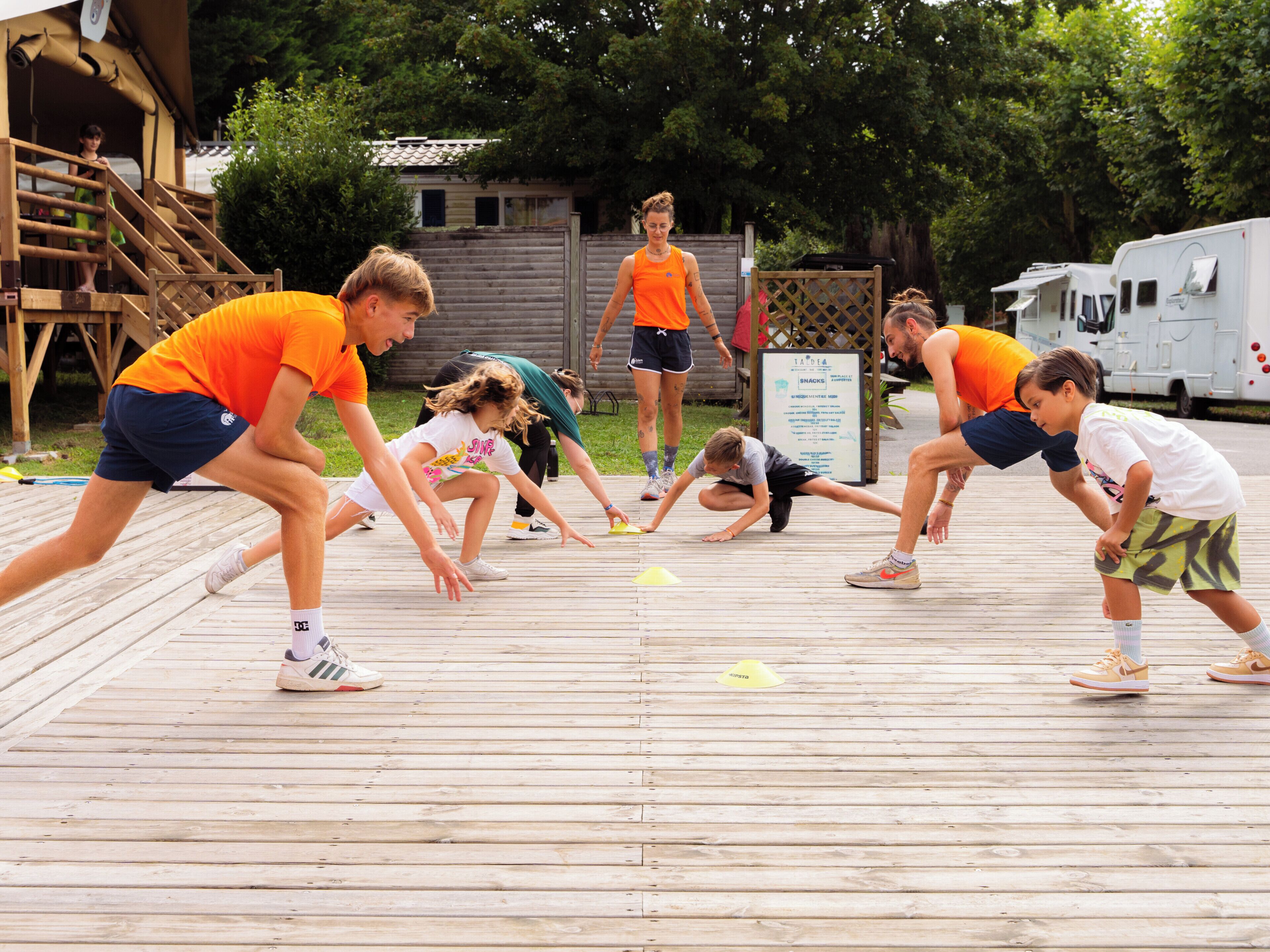Enceinte de l’hébergement