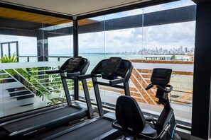 Apartment | Fitness facility - Restinga #214 - Beachfront By Carpediem (João Pessoa)