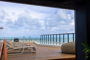 Terrace/patio - Restinga #214 - Beachfront By Carpediem (João Pessoa)