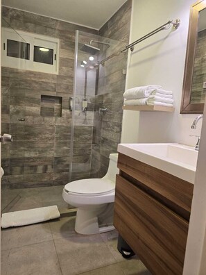 Hair dryer, towels, soap, shampoo - VILLA LOLHA, an oasis in the mexican caribbean, flora and fauna (Cancún)